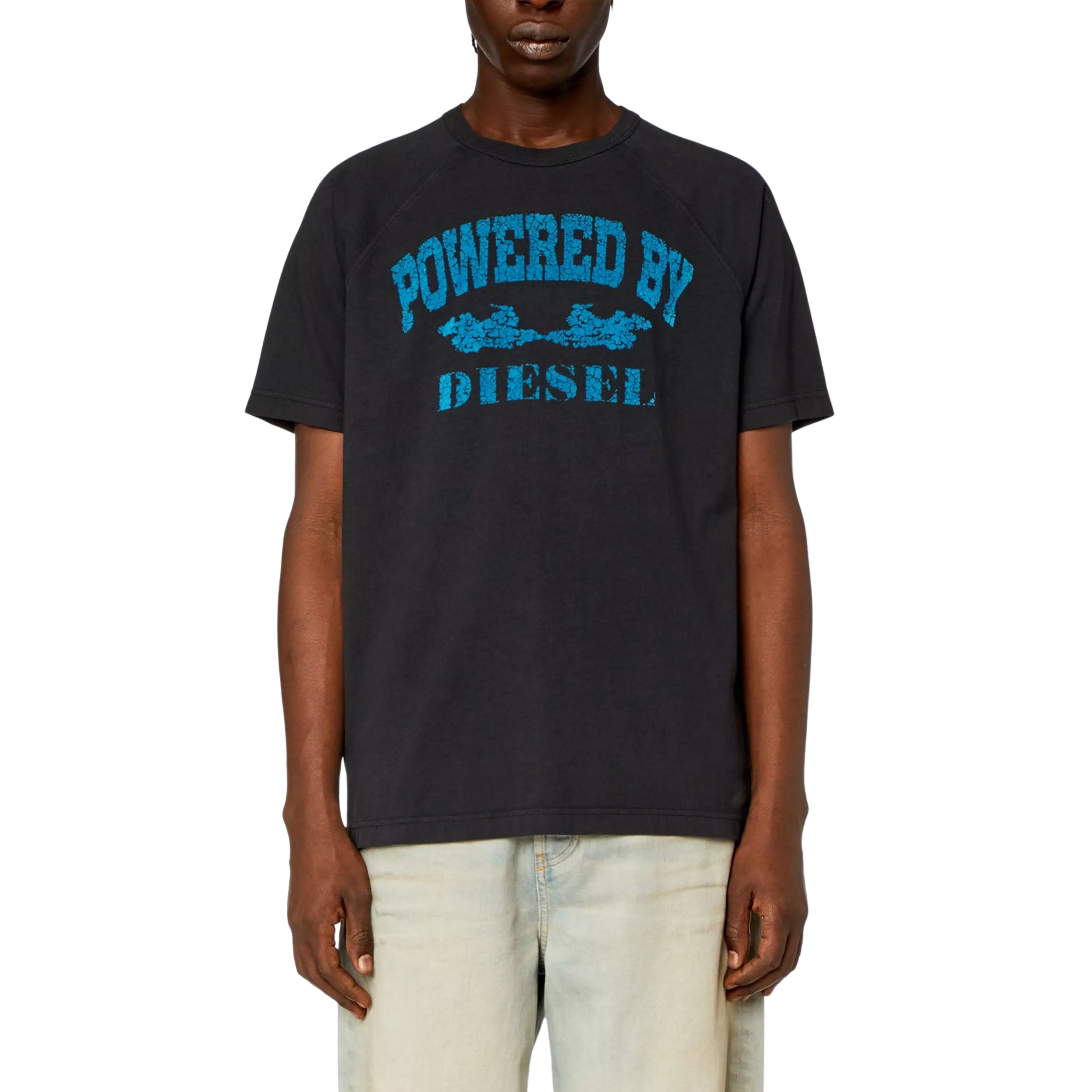 Diesel T-Shirt Rust Logo Black